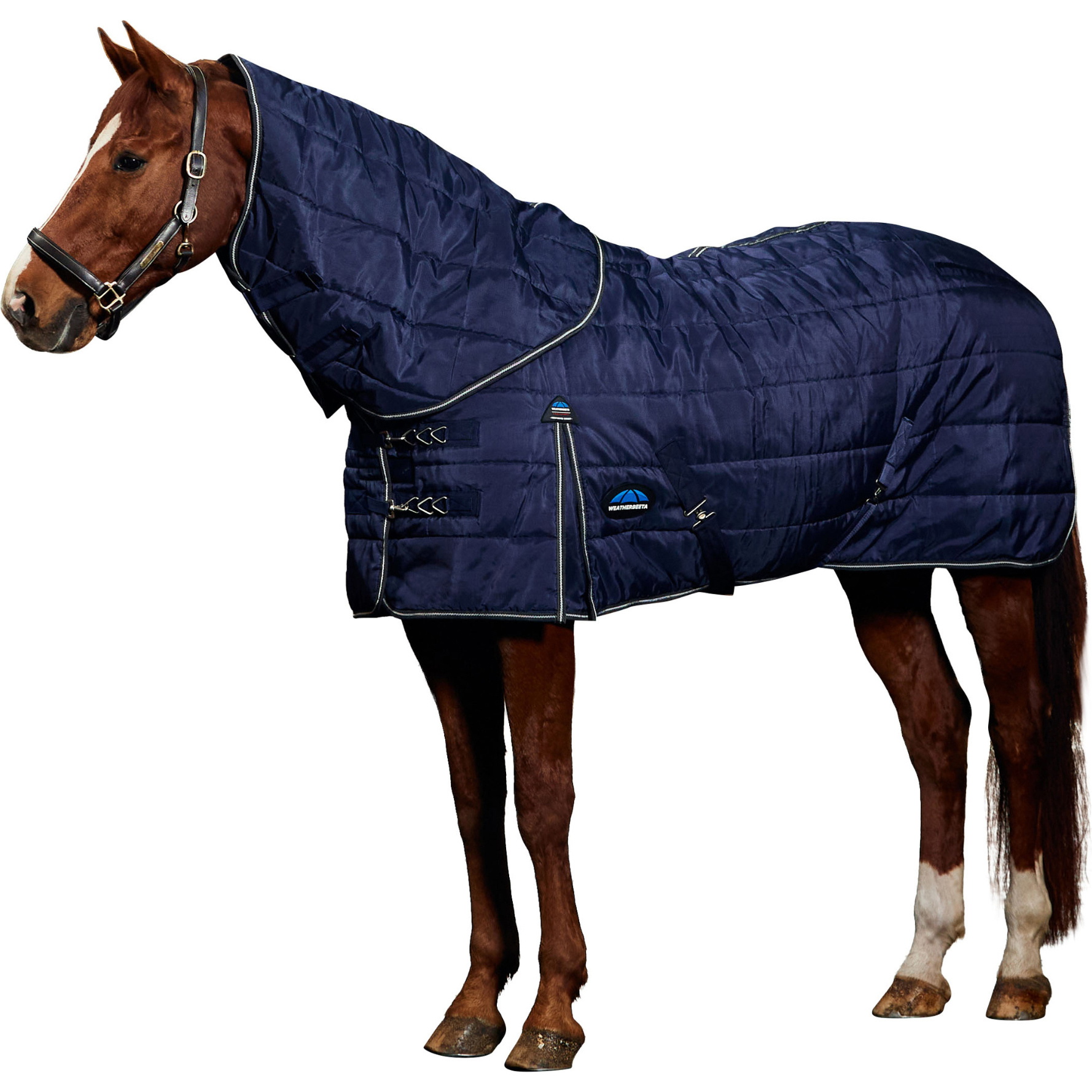 2025 WeatherBeeta Comfitec PP Channel Quilt Stable Detach-A-Neck 220G 1029042 - Navy